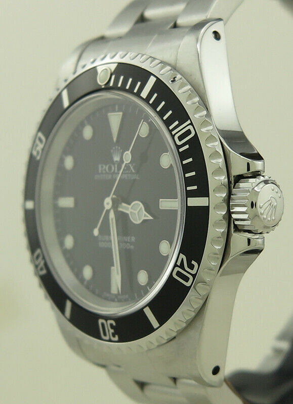 Rolex Ref 14060 Steel Auto 40mm Oyster Perpetual Submariner No-Date On Oyster