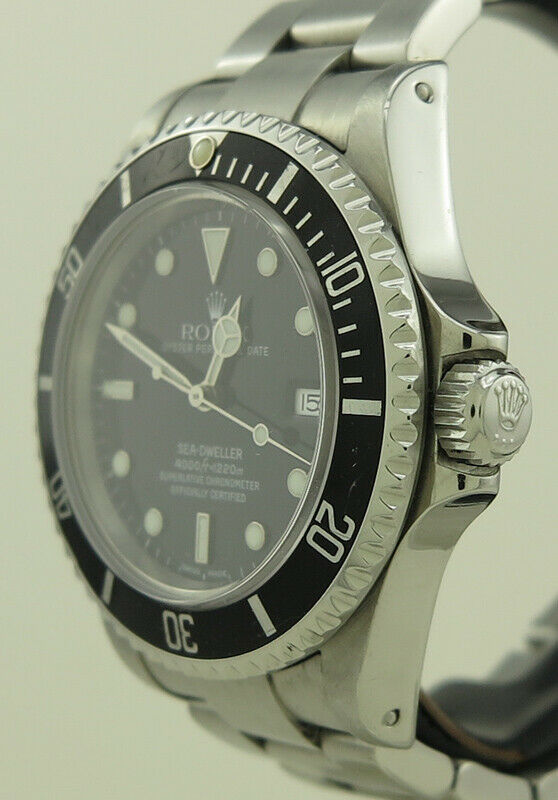 Rolex Ref 16600 Steel Auto 40mm Oyster Perpetual Dial Sea-Dweller Date