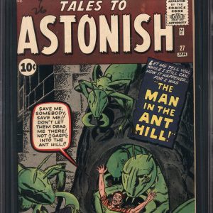 Tales to Astonish #27 CGC 9.0 VF/NM Marvel 1st Ant-Man Avengers OW/W Pages RARE