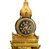 Rare Large Chinese Ormolu Bronze Paste Jeweled Automaton Musical Bracket Clock