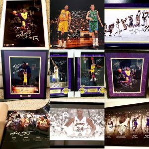 RARE Kobe Bryant Signed Autograph Collection LOT Panini UD UDA Lakers 11 Items