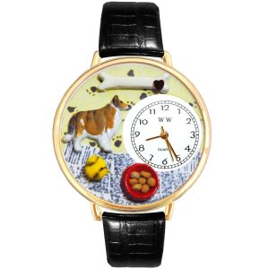 Collie Watch in Gold Large