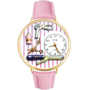Beautician Female Watch in Gold Large
