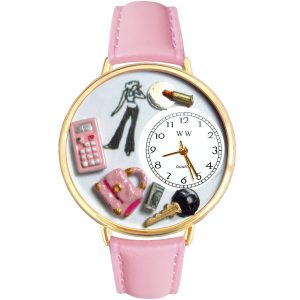 Teen Girl Watch in Gold Large