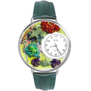 Frogs Watch in Silver Large