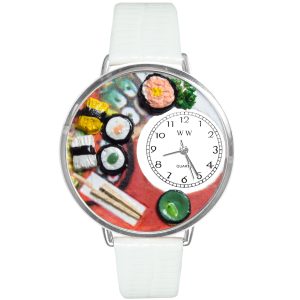 Sushi Watch in Silver Large