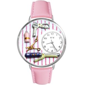 Beautician Female Watch in Silver Large