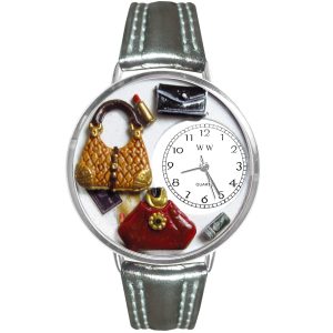 Purse Lover Watch in Silver Large