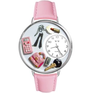 Teen Girl Watch in Silver Large
