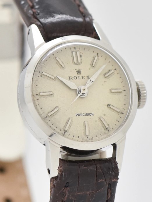 Vintage Rolex 9ct Gold Precision 4747 Dress Watch, Circa 1954 at